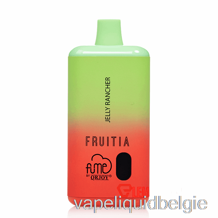 Vape België Fruitia X Fume 8000 Wegwerp Jelly Rancher